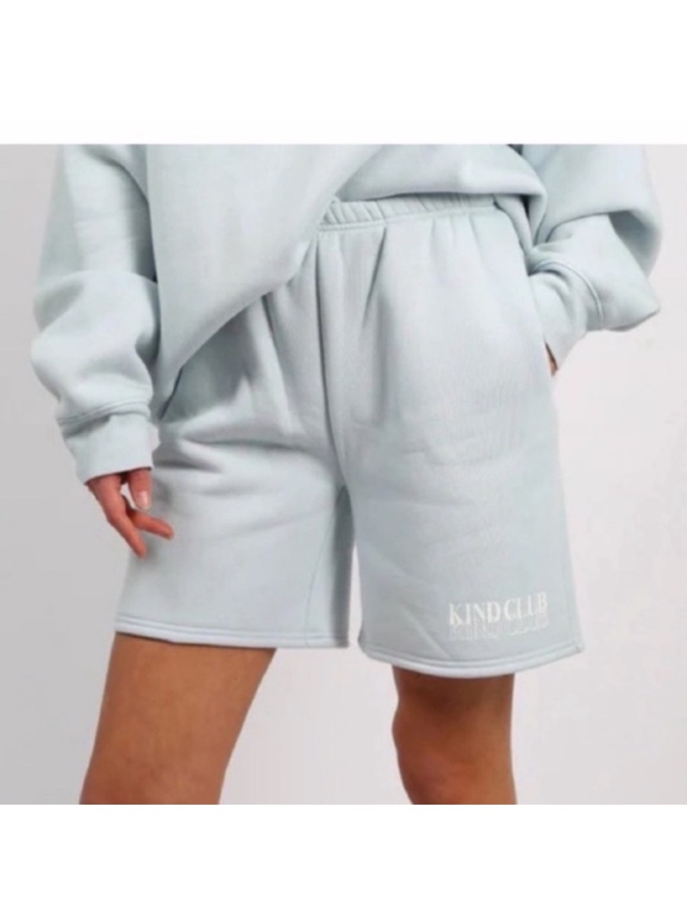 Brunette the Label Best Friend Shorts Pull-On Stretchy Waist Size Small/Medium